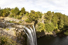Panoramique de Whangarei Falls
