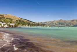 Le village français d'Akaroa, Banks Peninsula