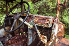 Tracteur de l'antiquité ! Buller Gorge