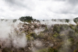Panoramique de Craters of the moon
