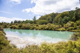 Lac, village de Whakarewarewa