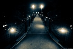 Pont piéton au dessus de la Torrens River