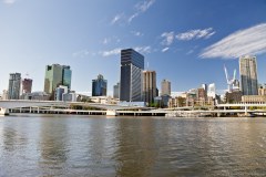La ville depuis South Bank