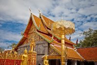 Bangkok et le nord de la Thaïlande Temple Doi Suthep 1