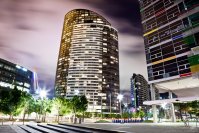 Melbourne Tour d\'habitation aux abords du stade Ethiad et des Docklands