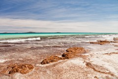 La mer de Cape Le Grand Beach