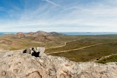 Panoramique en haut du Frenchman Peak, Cape Le Grand National Park