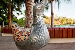 Sculpture, port de Darwin