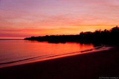 Coucher de soleil, East Point Reserve