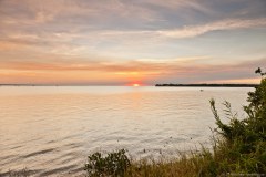 Coucher de soleil, East Point