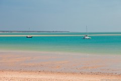 Bateaux ancrés, marina de Darwin