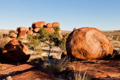 Devil Marbles au petit matin