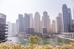 Vue sur la Marina, Dubaï