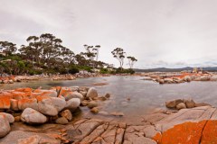 Panoramique de Binalong Bay, Bay of fires
