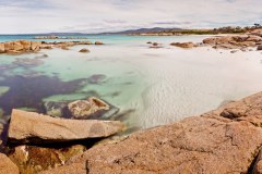 Panoramique de la Bay of Fires