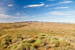 Vue sur les montagnes environnantes depuis Stokes Hill lookout