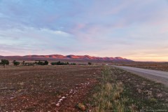 Coucher de soleil sur Yourambulla