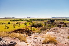 Ubirr, vue sur le parc national de Kakadu