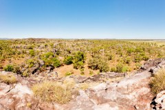 Panoramique du haut d'Ubirr, vue sur le Kakadu National Park