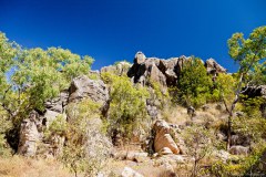 Falaises de Geikie Gorge, Fitzroy Crossing
