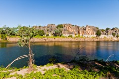 La Fitzroy River, Geikie Gorge