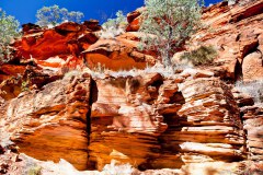 La roche de Kings Canyon