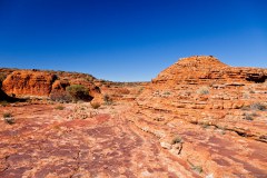 Au sommet de Kings Canyon