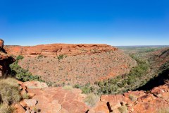 Panoramique du haut de Kings Canyon