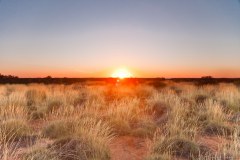 Coucher de soleil à Cape Range