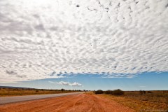 Sur la route près d'Exmouth