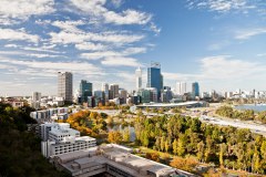 Perth vue depuis Kings Park