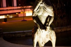 Statue de kangourou