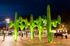 Sculpture contemporaine dans le centre