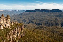 Panoramique des Three Sisters, Blue Mountains