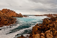 La mer déchaînée de Canal Rocks