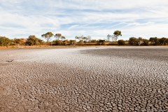 Le lac asséché de Monjingup