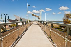 Passerelle piétonne, Albany