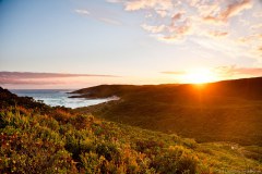Soleil couchant, Conspicuous Beach, Peaceful Bay