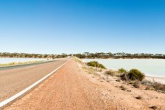 Panoramique des lacs Warden et Windabout, Esperance