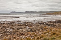 Plage de Cloudy Bay, île de Bruny