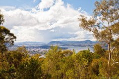 Hobart vue du mont Nelson