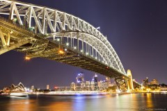 Harbour Bridge by night, Sydney