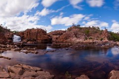 Panoramique d'Edith Falls