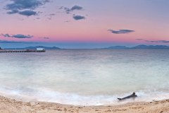 Panoramique du coucher de soleil de Picnic Bay, Magnetic Island
