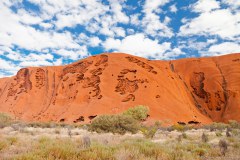 Uluru, partie nord