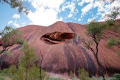 Uluru, partie sud