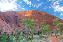 Uluru, partie sud