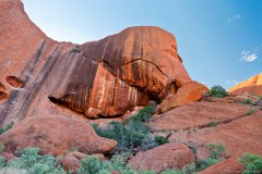 Uluru, partie sud-ouest