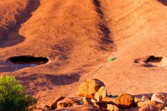 Uluru, partie sud-ouest