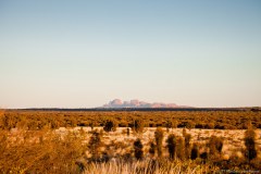 Lever de soleil sur Kata Tjuta
